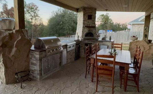 Outdoor Kitchen, Panama City, FL Outdoor Kitchen, Panama City, FL